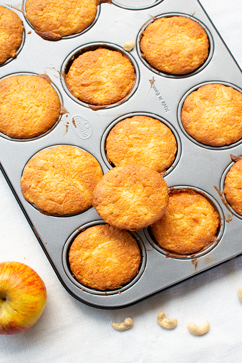 Apfel-Marzipan-Muffins – Dinner4Friends