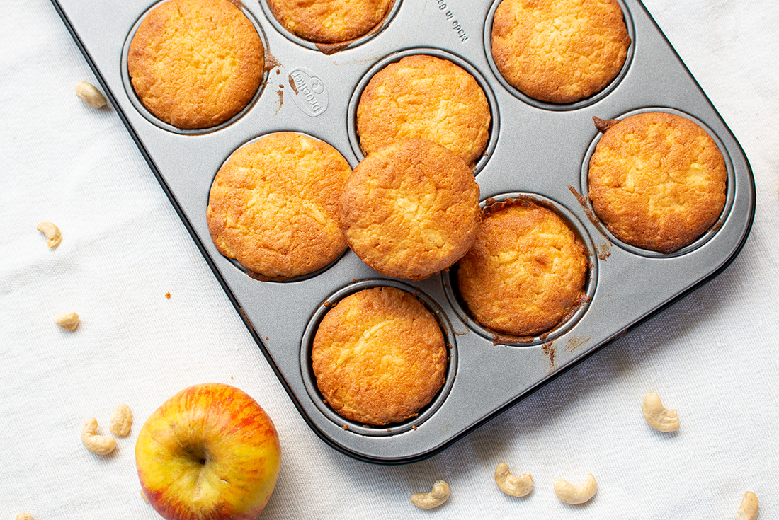 Apfel-Marzipan-Muffins - Dinner4Friends