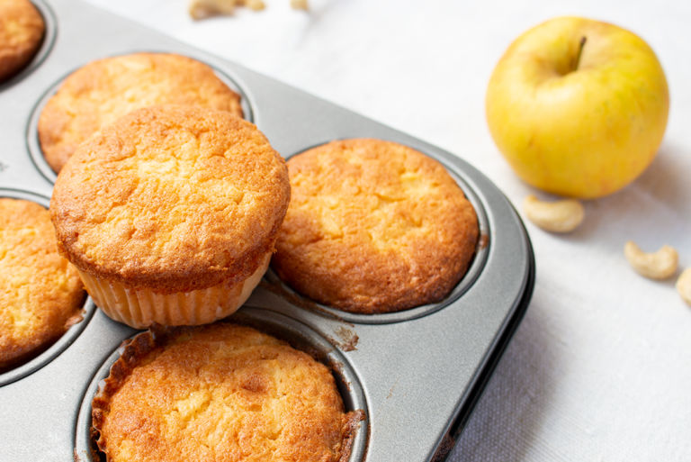 Apfel-Marzipan-Muffins – Dinner4Friends
