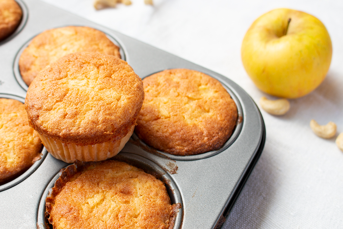 Apfel-Marzipan-Muffins - Dinner4Friends