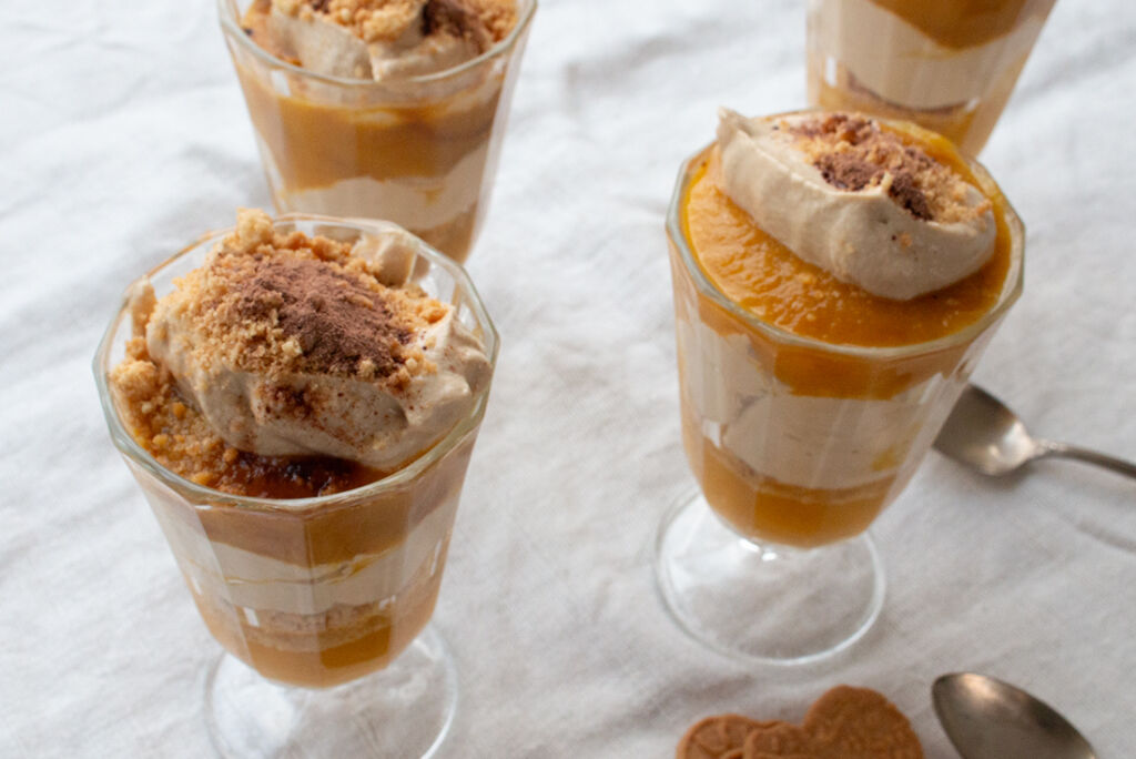 Schicht-Dessert: Apfel Mokkamisu – Dinner4Friends