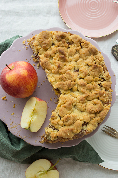 Apfelstreuselkuchen, der nach Bratapfel schmeckt - ein Traum!