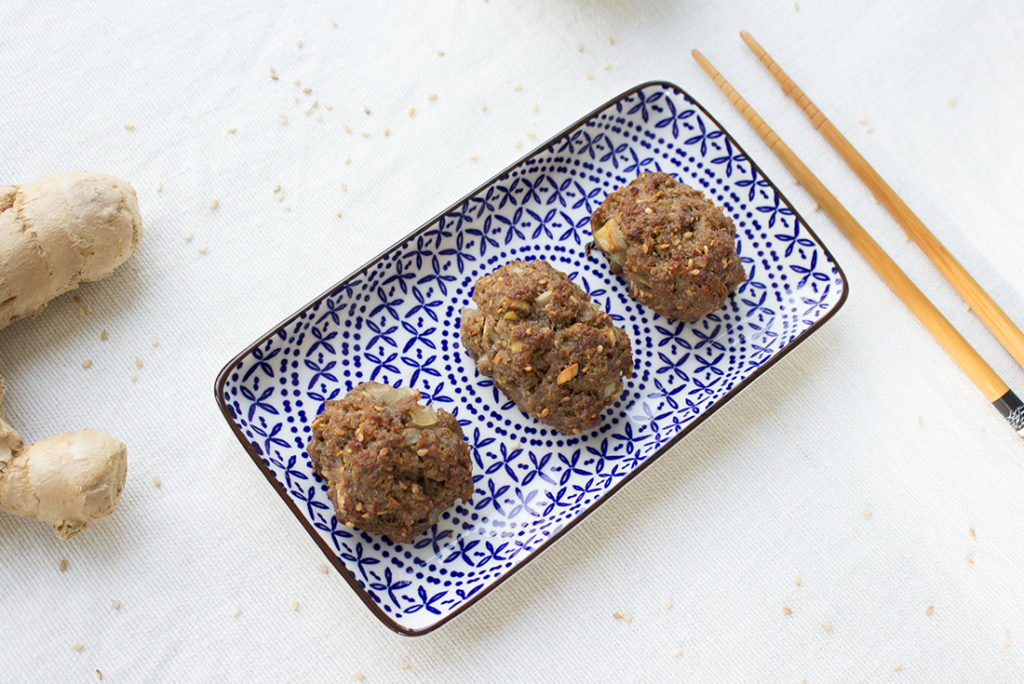 Asiatische Fleischbällchen