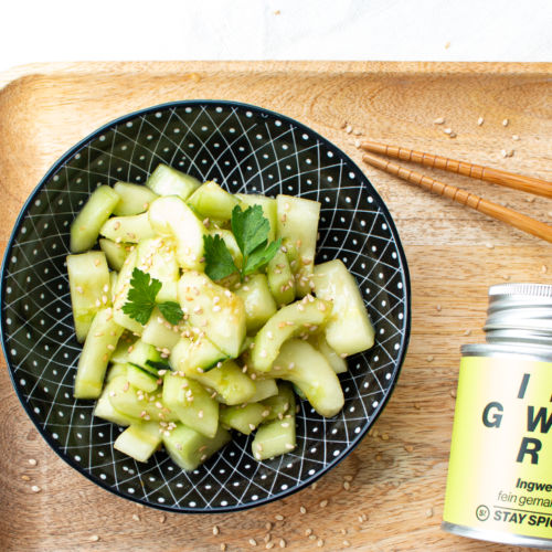 Asiatischer Gurkensalat
