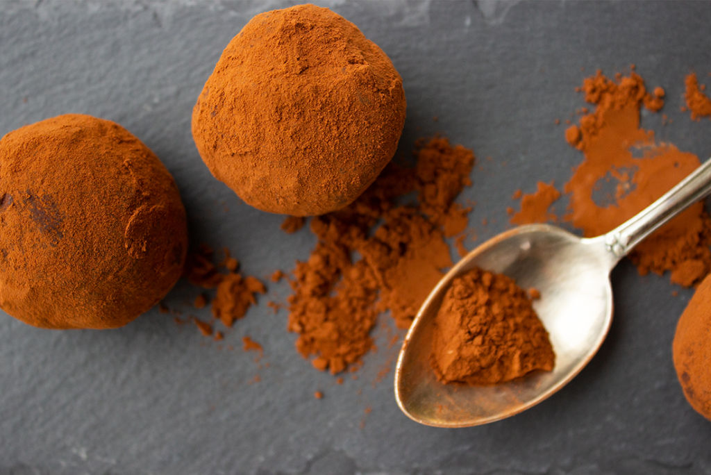 Schnell selbstgemacht: no-bake Baileyskugeln.