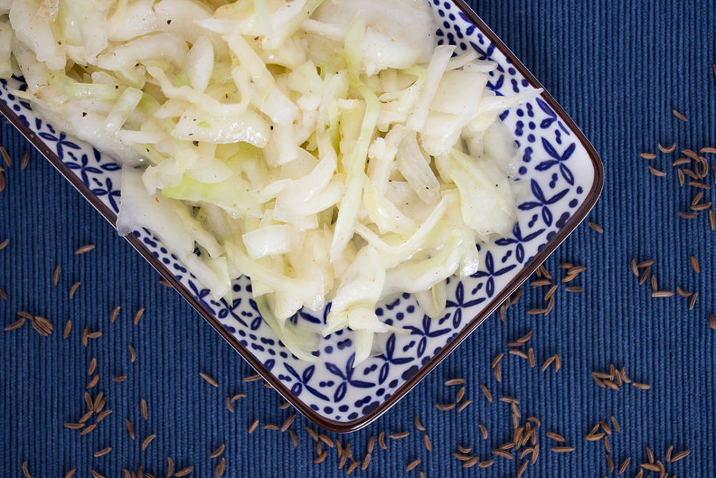 Darf´s a bisserl mehr sein? Bitte mehr bayerischer Krautsalat!