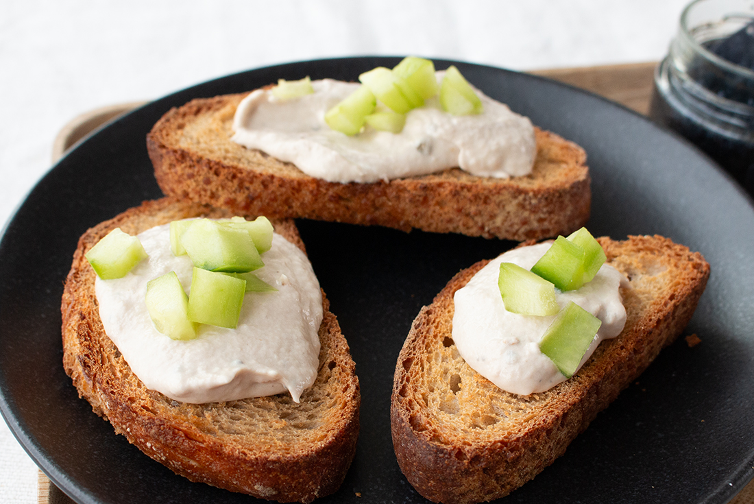 Crostini mit Forellencreme