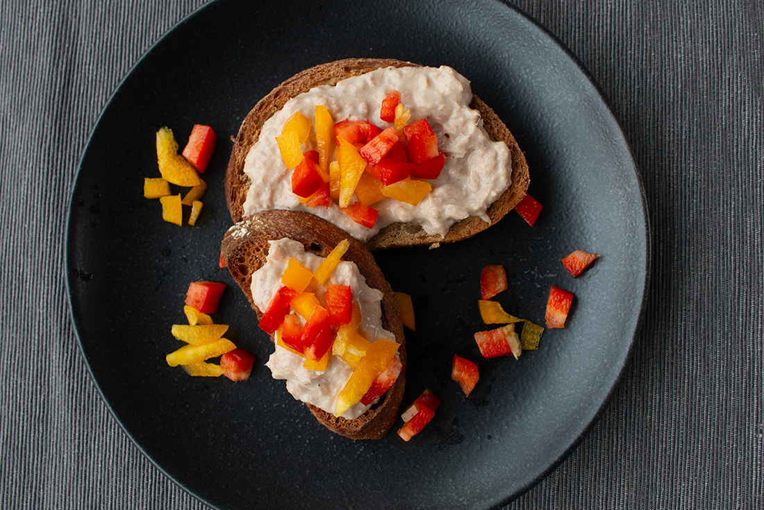 Crostini mit Thunfischcreme – Dinner4Friends