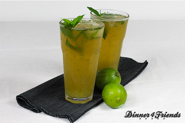 Wer sagt, dass alkoholfreie Cocktails langweilig schmecken?! Der Green Tea Mojito sieht lecker aus und erfrischt!