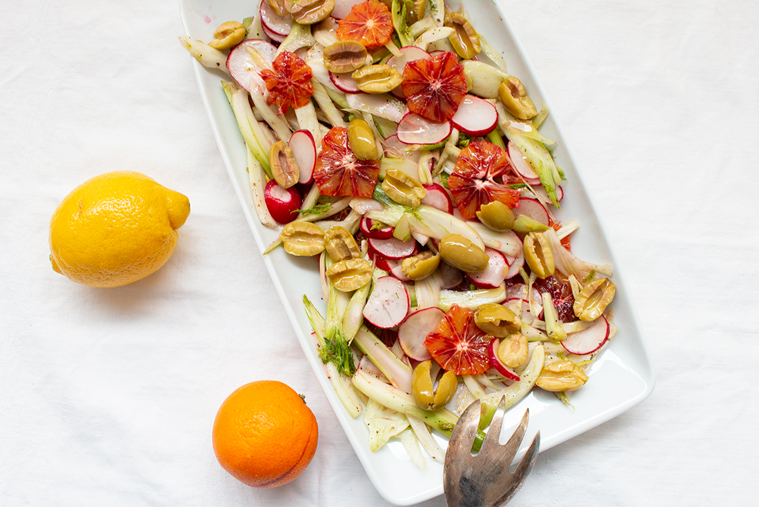 Fenchelsalat mit einfachem Dressing - Dinner4Friends