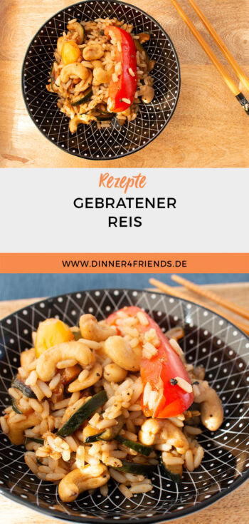 Gebratener Reis mit Cashews