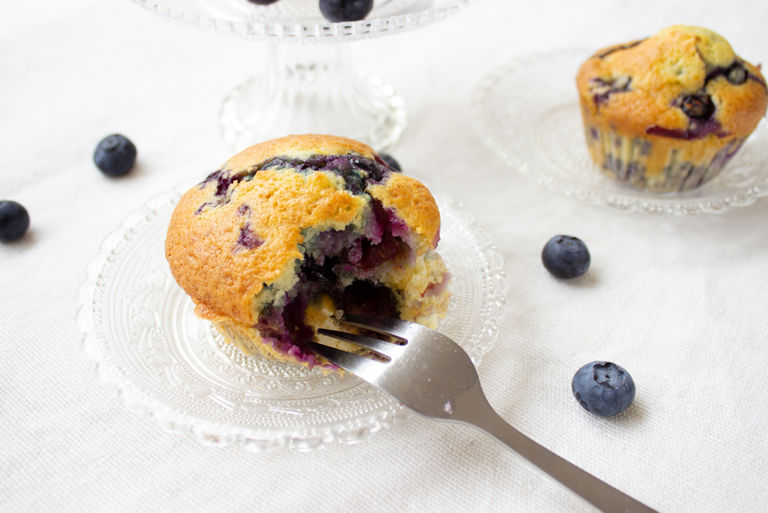 Heidelbeer Vanille Muffins nach Dr. Oetker – Dinner4Friends