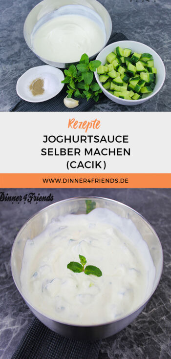 Joghurtsauce: Cacik selbermachen