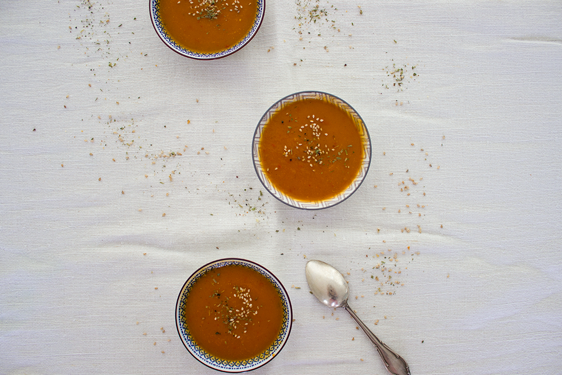 Karotten-Paprika-Suppe