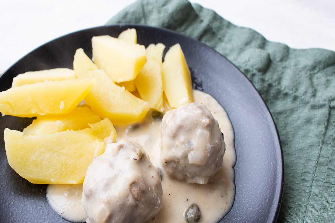 Königsberger Klopse mit Kartoffeln