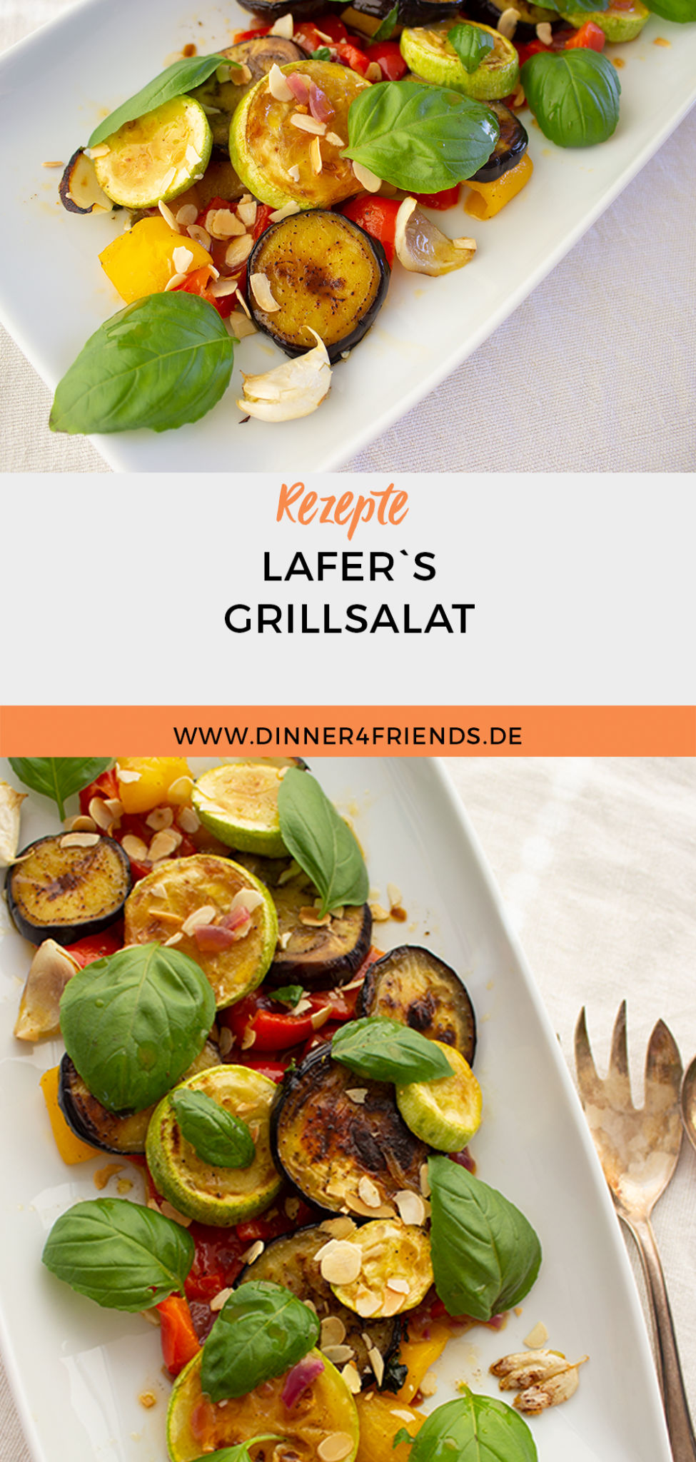 Mediterraner Grillsalat nach Johann Lafer – Dinner4Friends Mediterraner Grillsalat nach Johann Lafer – Dinner4Friends