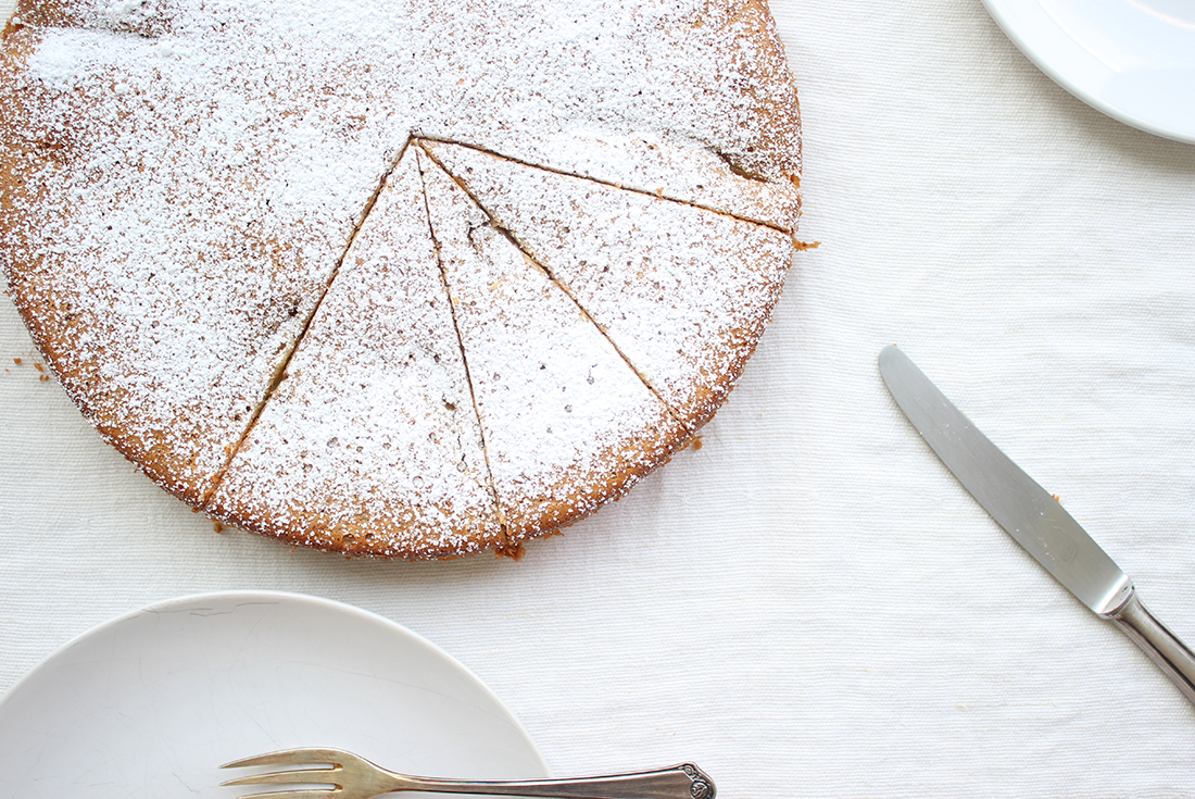 Mandel-Nektarinen-Kuchen