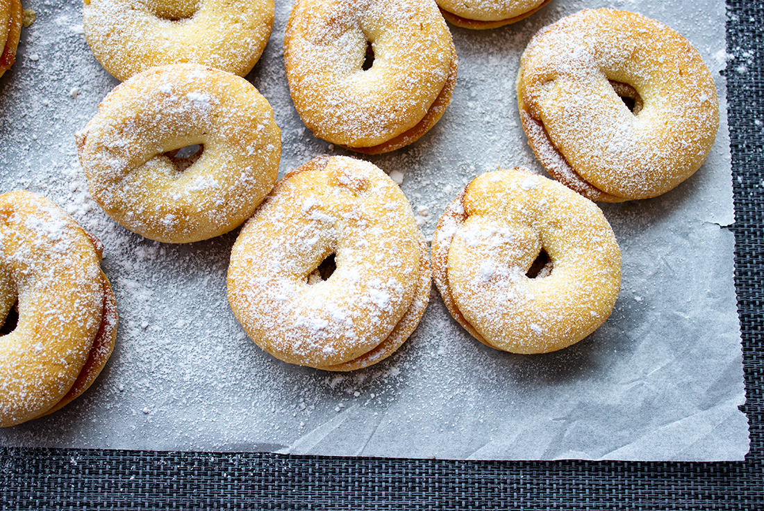 Marzipankringel: einfache Weihnachtskekse