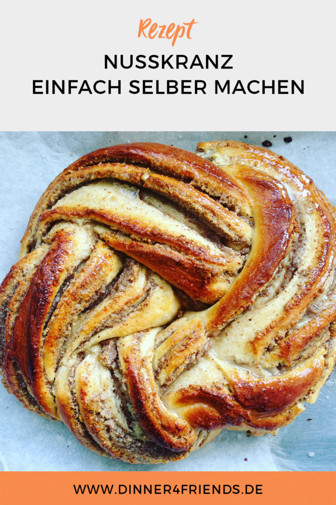 Nusskranz für Ostern selbst machen