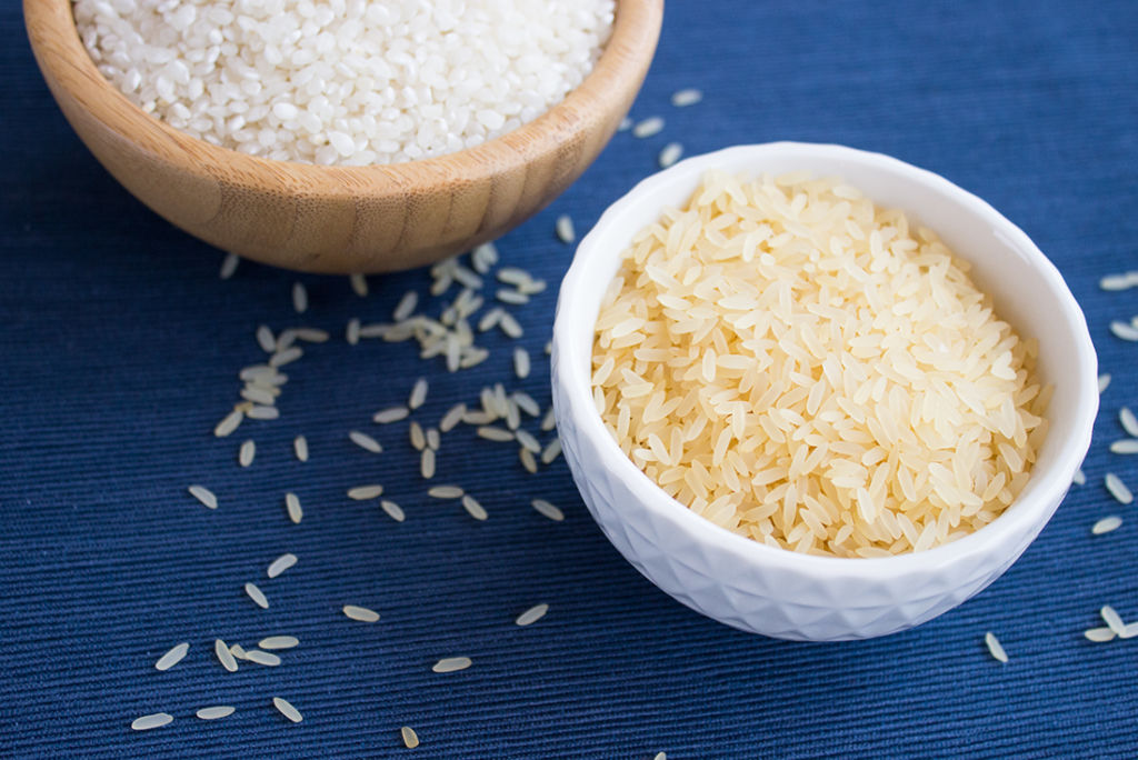 Langkorn- und Rundkorn-Reis: das sind die beiden Sorten.