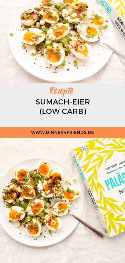 Einfache Eier mit Zatar und Zitrone