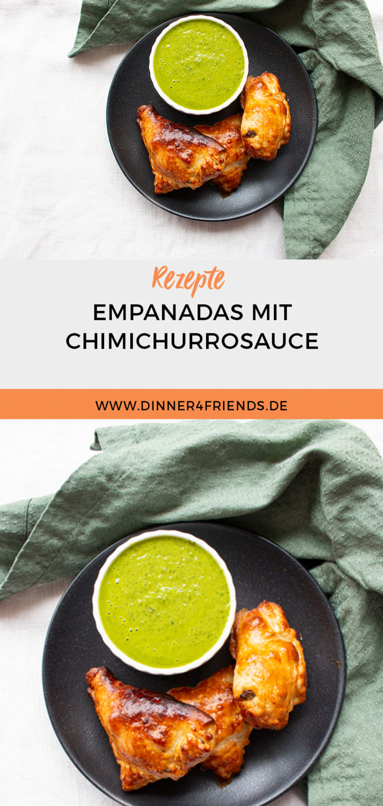 Empanadas: brasilianische Snacks mit Fertigteig - Dinner4Friends