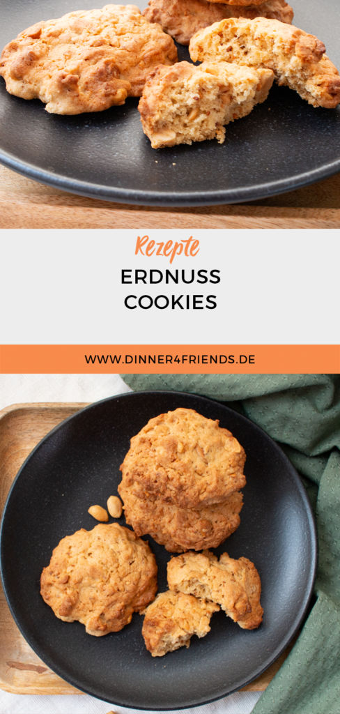 Erdnuss Cookies backen

