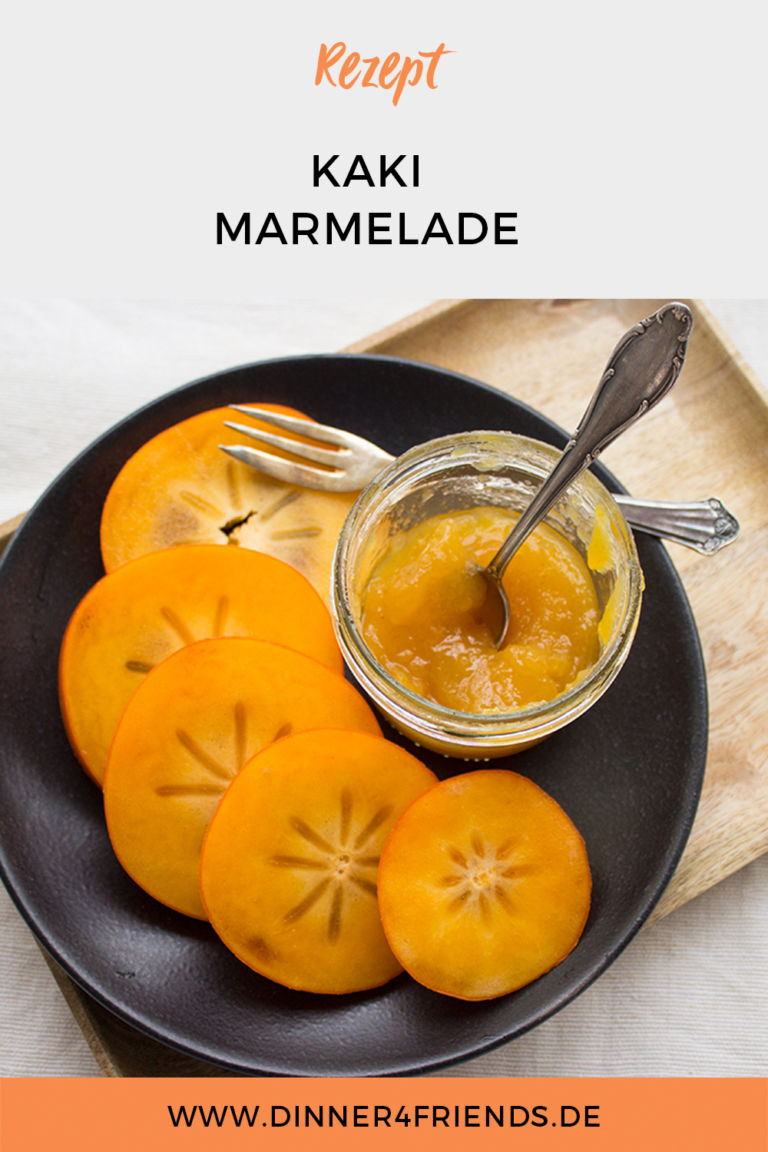 Kaki-Marmelade: Sonne aus dem Glas – Dinner4Friends