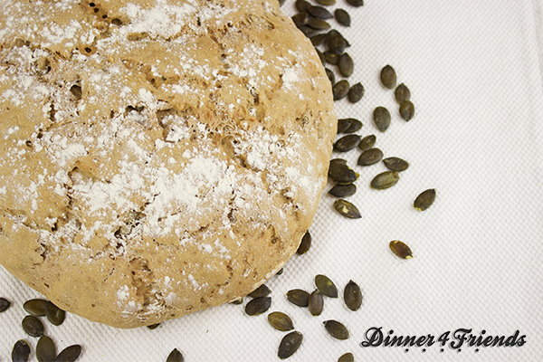 Roggenbrot mit Kürbiskernen: knusprig, saftig und garantiert lecker ...