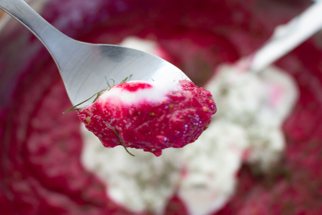 Rote Beete Dip ist schnell gemacht und voller Vitamine!