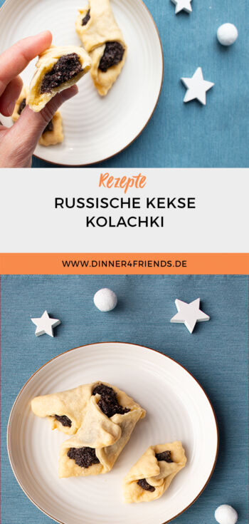 Weihnachtskekse: Russische Kolachki