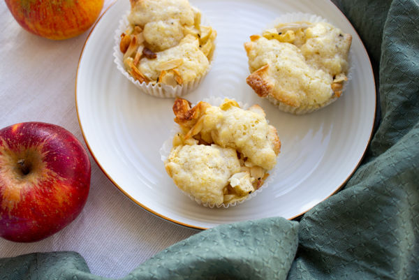 Apfel-Marzipan-Muffins - Dinner4Friends
