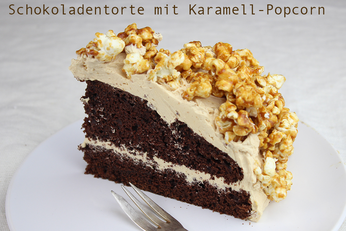 Perfekt für besondere Anlässe: Schokoladentorte-Karamell-Popcorn