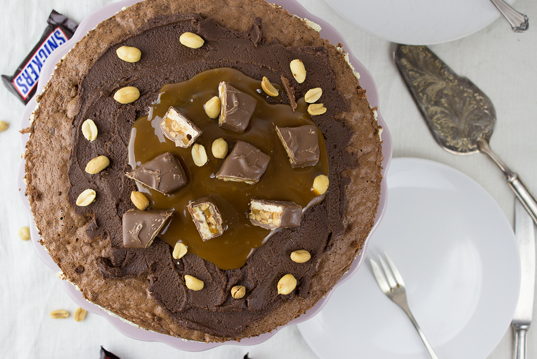 Snickers-Torte