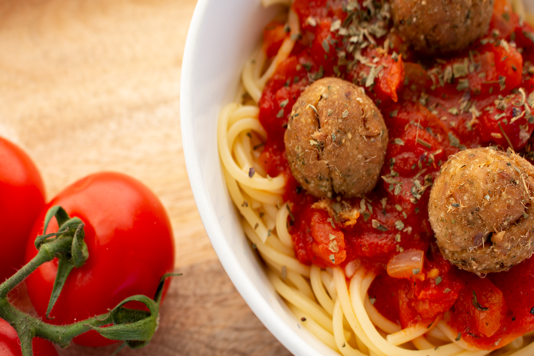 Schnelles Essen: Spaghetti mit Thunfischbällchen aus dem Airfryer