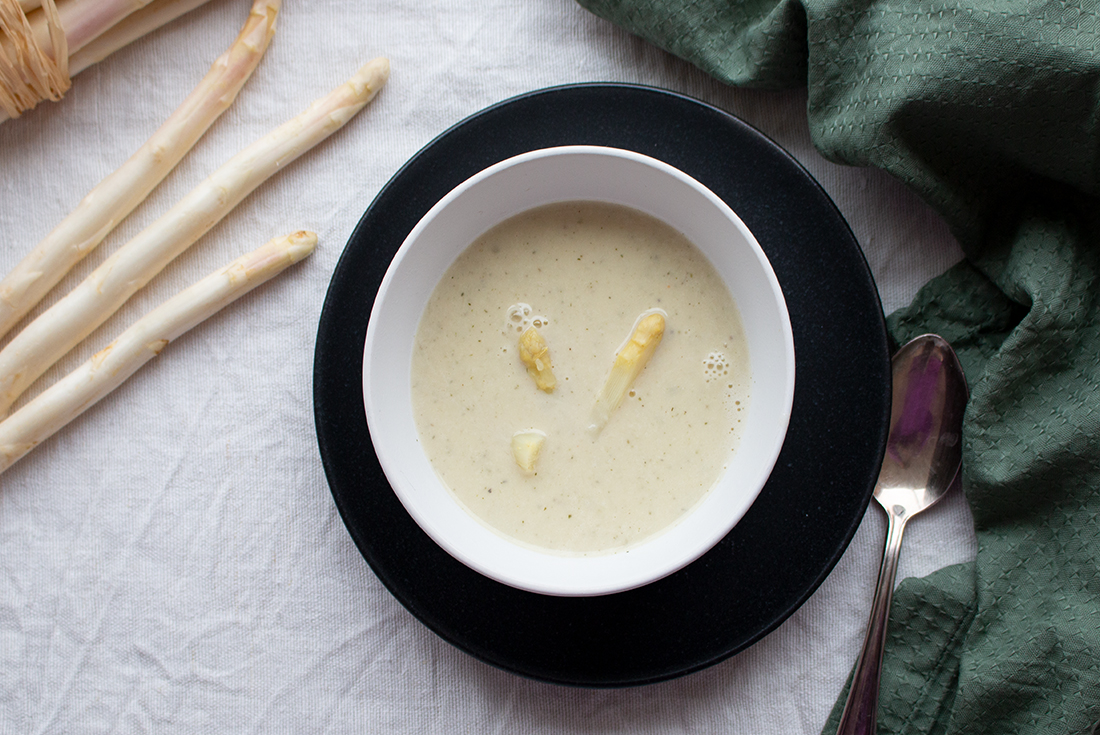 Cremige Spargelsuppe