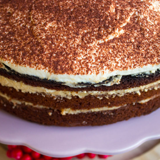 Festliche Torte in der Vorweihnachtszeit: Spekulatiustorte