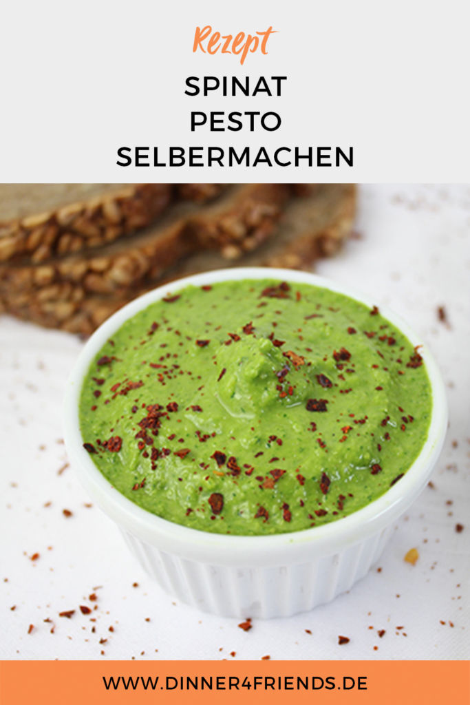 Spinat Pesto selber machen