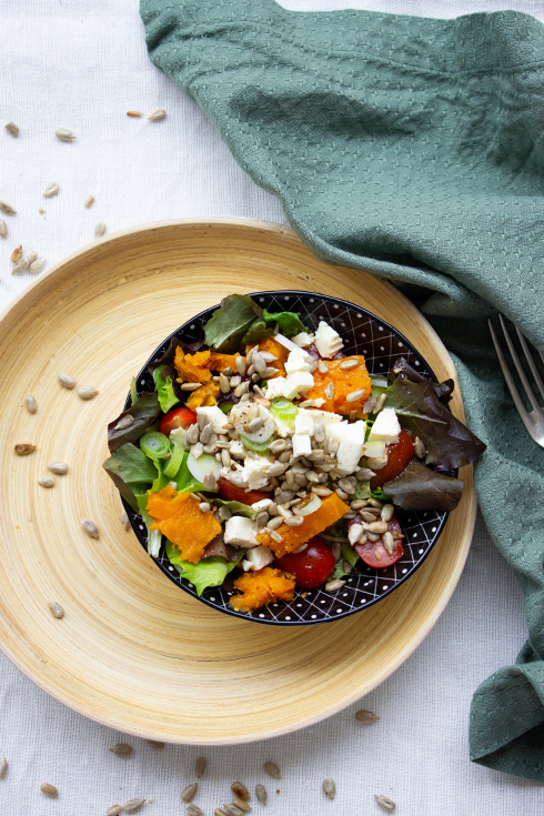 Süßkartoffelsalat: perfekt für den Feierabend