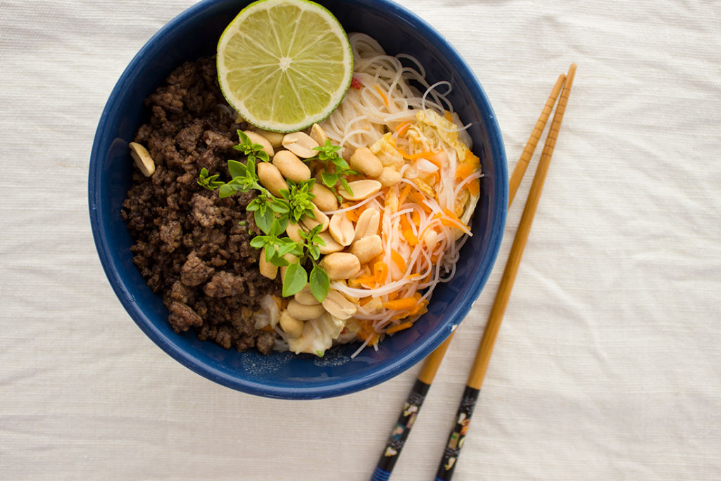 Soulfood in einer Schale: Thai Bowl