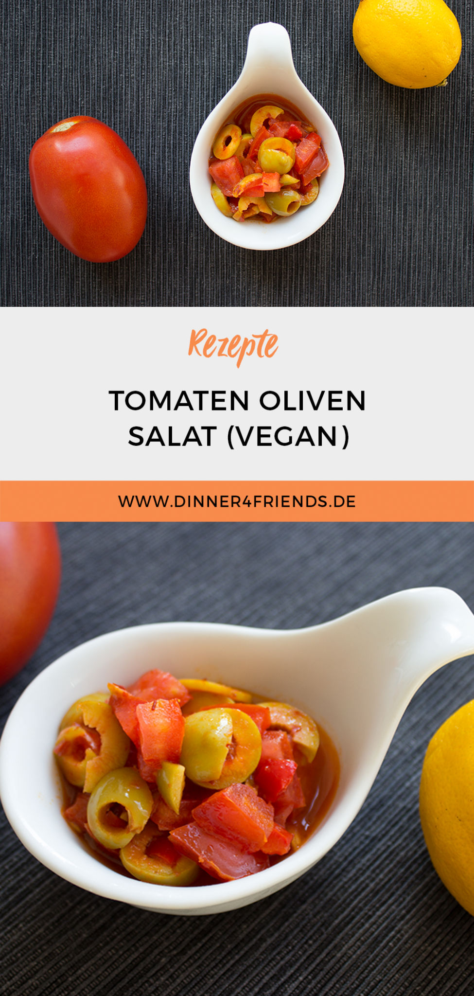 Tomaten Oliven Salat mit Zitronendressing: Sauer macht lustig, scharf ...