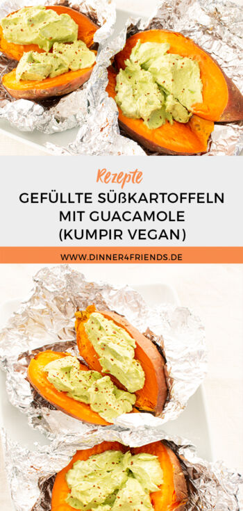 Gefüllte Kartoffeln mit Guacamole: Süßkartoffel-Kumpir