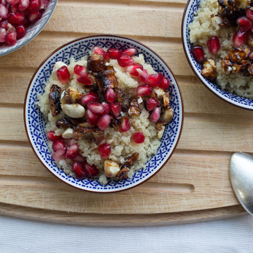 Veganes Couscous zum Frühstück