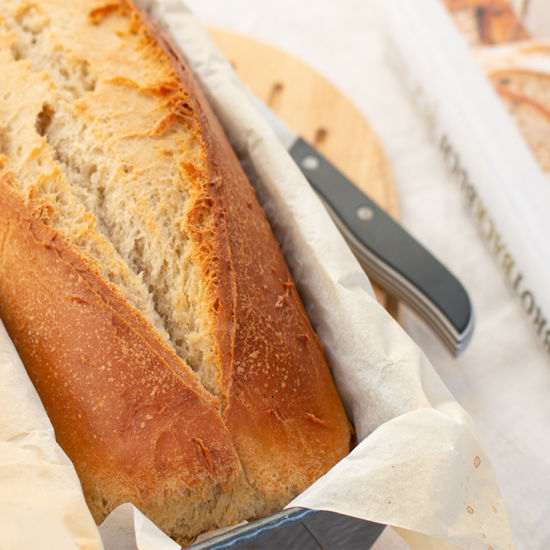 Weizenkastenbrot mit Sauerteig nach Lutz Geissler