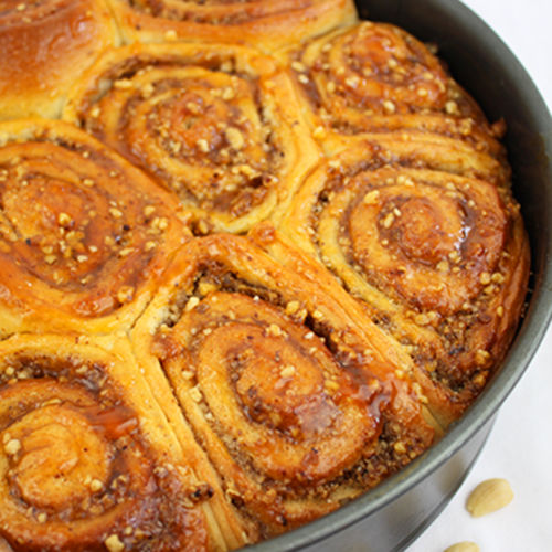 Zimtschnecken mit Tahine