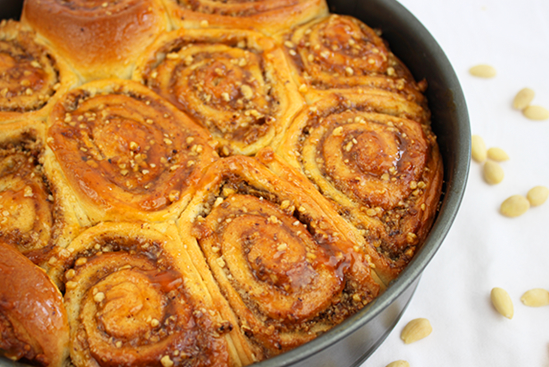 Zimtschnecken mit Tahine