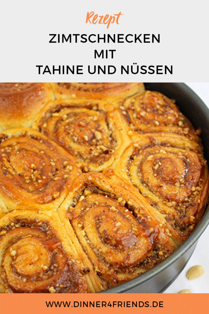 Zimtschnecken mit Tahine