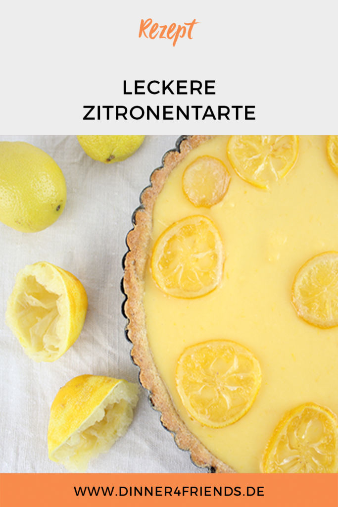 Einfach leckere Zitronentarte