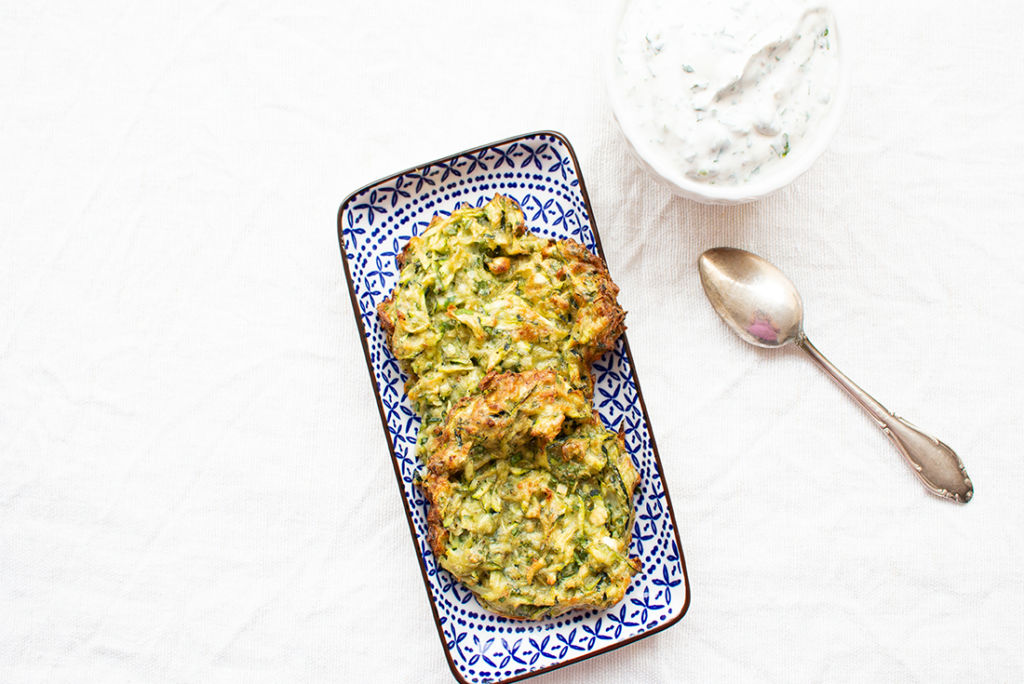 Zucchini-Puffer aus dem Airfryer