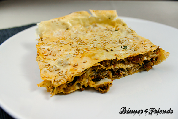 Für Hackfleisch gibt es unzählige Rezept-Varianten: Hier Börek, ein türkisches Gericht.